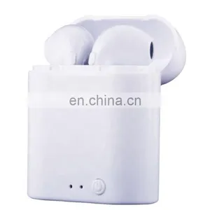 Amazon Hot Sale I7s Mini Macaroon in Ear Waterproof Factory Price Fashion Portable TWC Bluetooth Earphone Single thumbnail-2