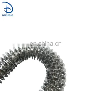 220V 1200W 500mm Air Heating Electric Industrial Finned Tubular Air Duct Heater for Ovens thumbnail-4