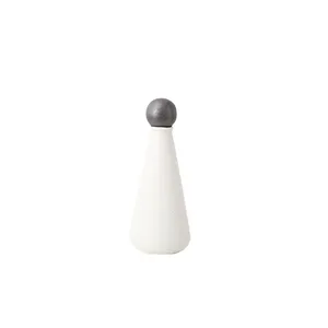 White Nordic Style Double Ears Large Ceramic Vase For Artificial Flower, Hallway Decoration thumbnail-5