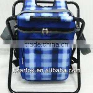 Folding Cooler Stool With Steel Tube and the 600D Colored Fabric thumbnail-1