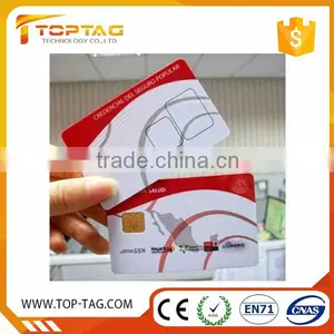 ISO7816 SLE4428 Contact IC Smart Card With PVC Material thumbnail-3