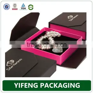 Custom Logo Print Jewelry Packaging Box/ Custom Jewelry Box Packaging thumbnail-2