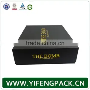 Customized Matt Black Packaging Paper Gift Corrugated Box Makers thumbnail-2
