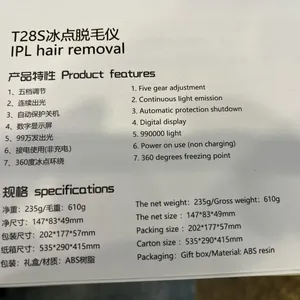 Home Use Mini Portable Handheld Ice Cooling Ipl Laser Hair Removal Machine Beauty Equipment thumbnail-5