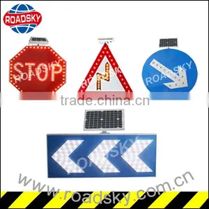 Variable Plastic Solar Led Traffic Signs thumbnail-1