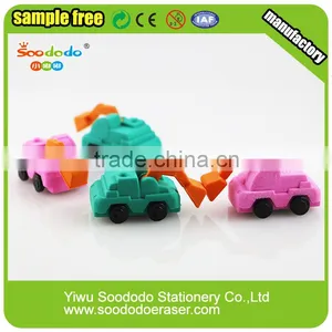 Cool Sandpile Car Puzzle Eraser Toy For Boys thumbnail-1