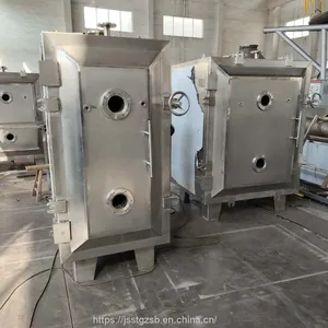 Preserved Fruit Low Temperature Square Vacuum Dryer White Carbon Square Vacuum Dryer Vacuum Drying Equipment thumbnail-2