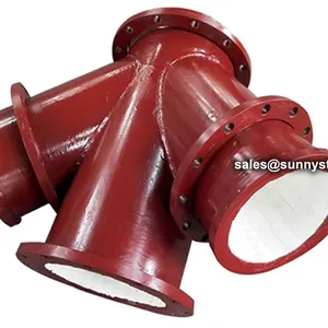 Ceramic Tile Lined Wear-Resistant Multi-Pass Pipe thumbnail-1