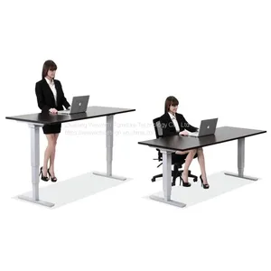 Dual Motor Standing Desk Electric Standing Desk Dual Motor Sourcing Height Adjustable Desk thumbnail-1