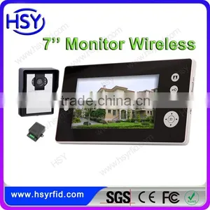 7inch Video Door Phone Digital Wireless Camera System for Apartment thumbnail-1