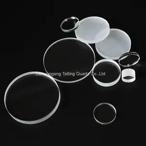 Customized Optical Quartz Plate Window Round Quartz Glass Plates Disc thumbnail-1