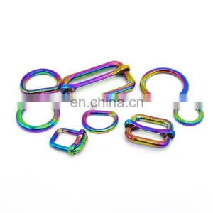 Customized Hardware Metal Square Welded D Ring Shape for Belt Buckle thumbnail-5