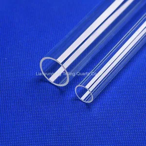 Clear Quartz Glass Tube Fused Clear Quartz Tube Heater thumbnail-5