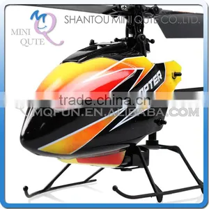 Mini Qute RC Remote Control 2.4G Liquid Crystal Display Single Paddle Helicopter Quadcopter Educational Electronic Toy NO.V911 thumbnail-1