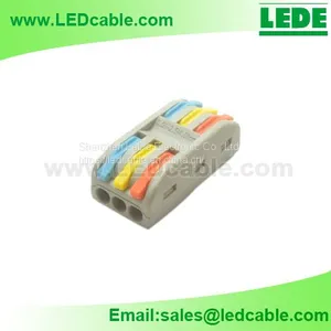 Color Coded Quick Wire Connector Terminal Blocks For LED Light thumbnail-1