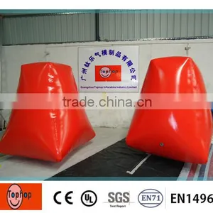 New Arrival Plato PVC Tarpaulin Inflatable Cheap Paintball Bunkers for Sports Activities thumbnail-3