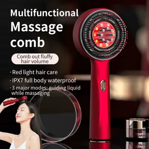 Scalp Massage Comb Electric Cordless Salon Hair and Scalp Massager Portable Head Massager thumbnail-2