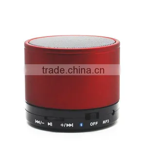 Bluetooth Mini Portable Speaker Red 511S thumbnail-1