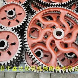 GH8 Shuttle Loom Parts 36 Tooth Crank Shaft Gear And 72 Tooth Tappet Shaft Wheel thumbnail-1