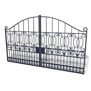 Decorative Metal Fencing | Wrought Iron Garden Fence and House Main Gate thumbnail-3