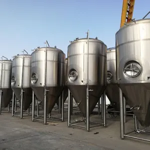 200L-5000L Stainless Steel Wine Fermenter With Floating Lid for Cider Making thumbnail-1