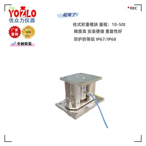 The 10-ton Column-type Weighing Module Has a Strong Tilt Capacity and is Made of Stainless Steel thumbnail-1