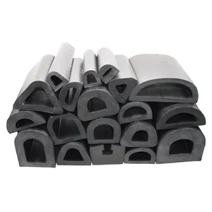 Rubber Extrusion Profile for Marine Ship Racing Protection Dock Epdm Bumper Strip Boat B Shape Rubber Fenders thumbnail-2