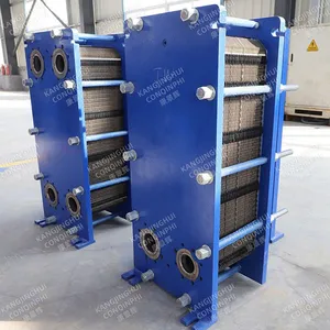 High Energy Efficiency Gasketed Plate Heat Exchanger, 316L Plates, 0.6mm Thickness, Max 200kW thumbnail-1