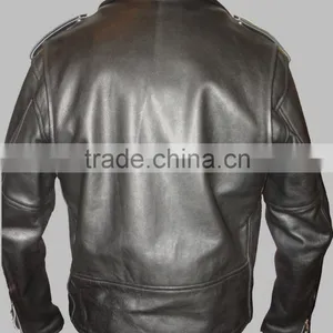 Cheap Leather Motorcycle Jacket thumbnail-3