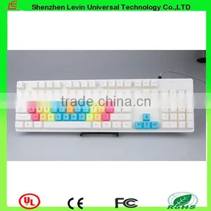 Popular Good Touch Feeling USB RGB Backlit Wired Mechanical Keyboard thumbnail-1