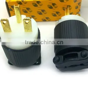 Super Nylon UL Listed Nema 6-15p Industrial Plug/American Power Plug/Nema Straight Blade Plug 15A 250V thumbnail-1