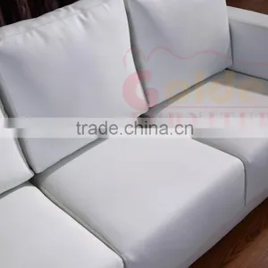 China Supplier Cheap Living Room White Sofa A818 thumbnail-2