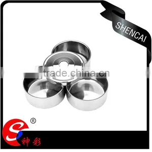 Stainless Steel Color 2 Layers Hot Lunch Box/ Insulated Tiffin Hand Pot/ Food Carrier thumbnail-3
