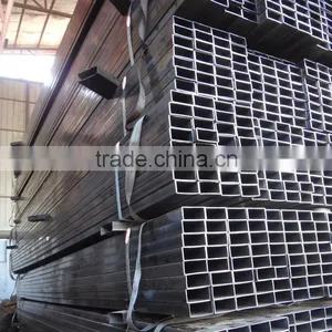 Galvanized Square Tube / Black Square Pipe / Steel Hollow Tubes thumbnail-2