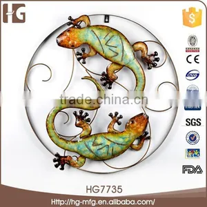 Fashion Gecko Craft Metal Wall Decoration thumbnail-1