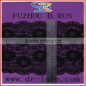 New Design Stretch Black African Lace for Bra thumbnail-1