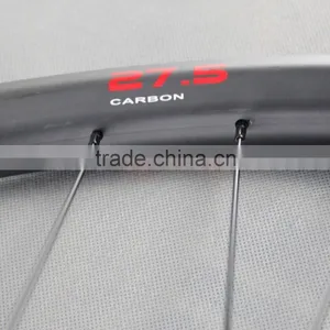 2015 All Mountain 650B Wheels 27.5er Carbon Tubeless Ready Hookless Wheels thumbnail-6