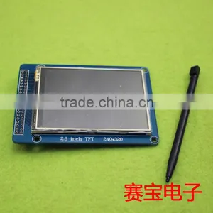2.8 Inch TFT LCD Screen With Touch Screen Module STM 51 MCU Support SD Car thumbnail-1