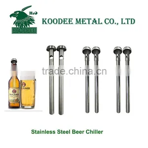Top Sale Stainless Steel Ice Beer Bottle Cooler Stick thumbnail-1
