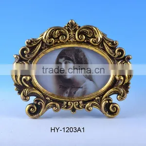 Polyresin Photo Frame,antique Rose Design thumbnail-1