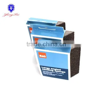 Trapezoid Sand Sponge With Card Package for Supermarket thumbnail-1