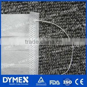 Disposable Chemical Face Mask, Food Industry Paper Face Mask,Nonwoven Disposable Face Mask thumbnail-3