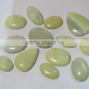 Lemon Jade Stone Cabochons Loose Gemstones thumbnail-1