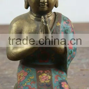 Chinese Copper Buddha thumbnail-1