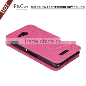Hot Selling Products Smartphone Case Slim pu Cover for Sony Xperia E4G thumbnail-4