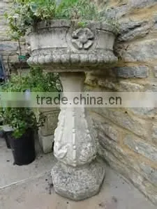 Gothic Sundial Pedestal for Potted Flower thumbnail-1