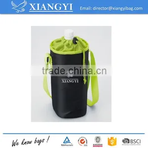 Fashionable Shoulder Strap Single Water Bottle Cooler Bag 1bottle Wine Cooler Bag for Outdoor Activities Supplier's Choice thumbnail-3
