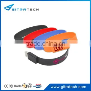 Free Sample Promotion 1 Dollar USB Flash Drive Bracelet USB Wristband USB Flash Memory Stick Quality Choice thumbnail-6