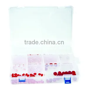 Jewelry Plastic Bead Box Bead Orangeizers With Adjustable Compartments thumbnail-1