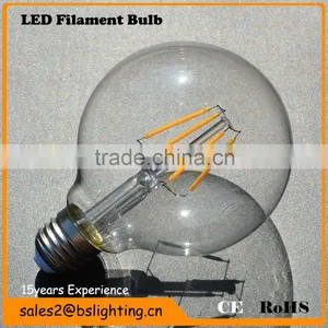 G80 G95 G125 1-8W B22 E14 E27 Led Filament Bulb China Supplier thumbnail-1